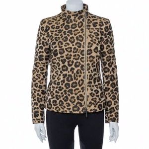 Giorgio Armani Leopard Pattern Jacquard size 38